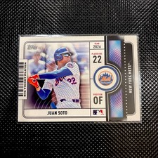 2026 Topps Big Ticket Players Juan Soto New York Mets BTP-11