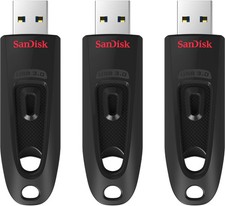 SANDISK - Ultra 32GB USB 3.0 Flash Drive with Hardware Encryption (3-Pack) - ...