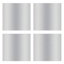 Aluminium Blech Platten Vier Stück 20cm 20cm 2mm Edelstahl Aluminiumblech