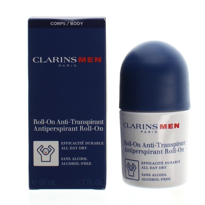 Clarins Men Antiperspirant Roll On 50ml Mens Roll On Deodorant Deo For Him