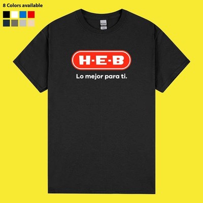 New Shirt HEB Grocery Store Logo T-Shirt Funny Gift Made In USA S - 5XL