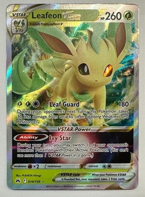 Leafeon VSTAR 014/159 Crown Zenith