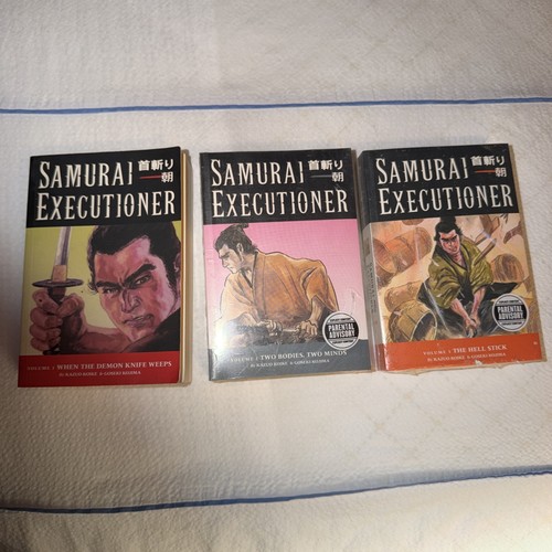 Dark Horse SAMURAI EXECUTIONER English Manga Volumes #1,2&3 See Photos New B1 - Afbeelding 1 van 8