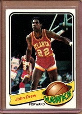 1979-80 TOPPS JOHN DREW #118 (EX/MT-NM)