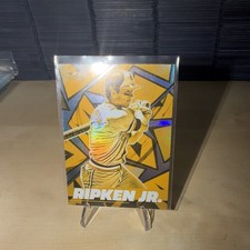 2021 Topps Fire Baseball Gold Minted #178 - Cal Ripken Jr. - Baltimore Orioles