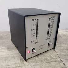 *NICE* Vintage Palomar M-827 Power: 20 - 2000 Watts & SWR Meter - Ham Radio 