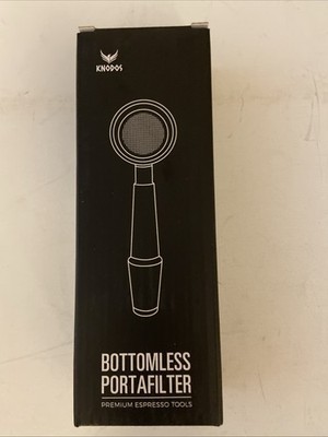 Knodos 58mm Bottomless Portafilter Breville Compatible For 2 Ear,58mm - Not 54mm