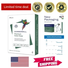 Exceptional 32 lb Color Copy Paper, 500 Sheets, 8.5x11, Eco-Friendly Choice