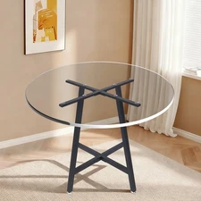 Stable Black Table Base Modern Table Base 27.56-inch 100lbs Max. Load USA