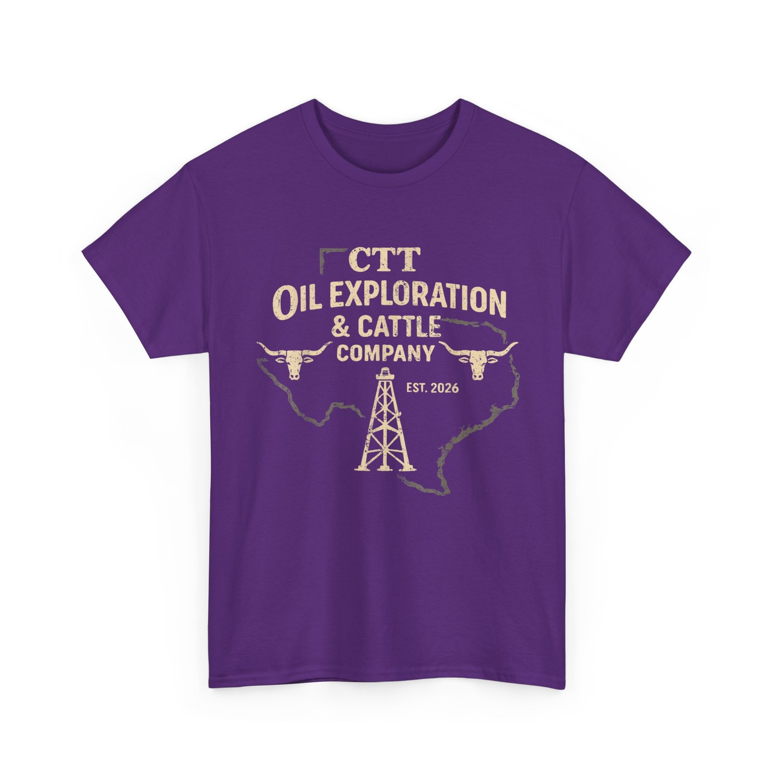 Exploration & Cattle Company Texas T-shirt