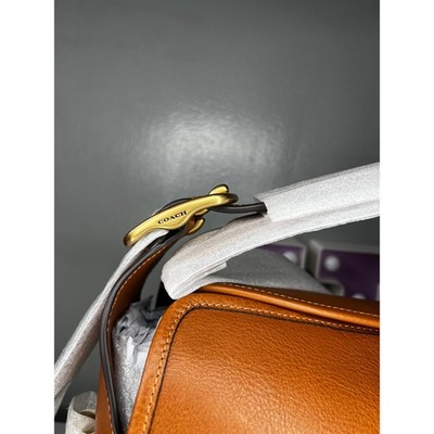 Coach Turnlock Haversack Bag - Amber Brown | eBay