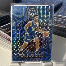 2023-24 Panini Mosaic - Rookies Trayce Jackson-Davis #205 Reactive Blue...