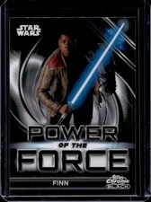 2025 Topps Star Wars Smugglers Outpost Finn Power Of The Force #POF-7