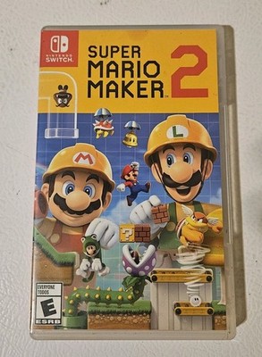 Nintendo Super Mario Maker 2 Nintendo Switch Game, E, Multiplayer, Online
