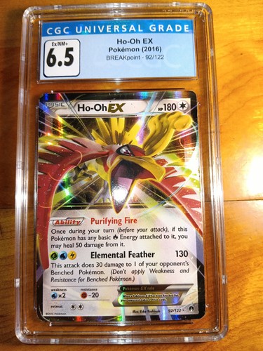 Ho-Oh-EX graded CGC 6.5 for sale on eBay