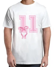Birthday Coquette Pink Bow Aesthetic T-Shirt Vibe for Adults S-4XL