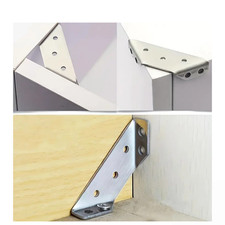 Piastrina Angolare per mobili - KIT da 4 Pezzi