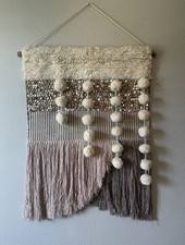 West Elm Pottery Barn Wall Art Woven Tapestry- New Without Tags