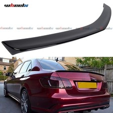 Heckspoiler Schwarz Spoiler Spoilerlippe für Mercedes W212 Limo E200 E220 E63 Heckspoiler Schwarz Spoiler Spoilerlippe für Mercedes W212 Limo E200 E220 E63