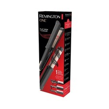 Remington ONE 3 in 1 Flat Iron Hair Straightener, Curling Iron and Wand 1 1/4"