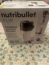 Nutribullet BD-BX782-23 Flip Portable Blender Insulated Cup White