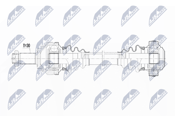 NEU - NTY NPW-BM-083 Antriebswelle FüR BMW-image