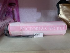 NWT Victoria's Secret Pink Light Striped Collapsible Umbrella With Strap