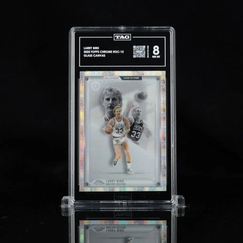 2025 Topps Chrome Larry Bird Base (RAW)
