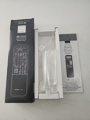 Original Rotel RR-1050 Remote Control Box and User's Manual *no remote Included*