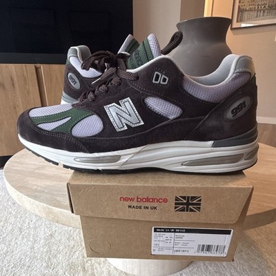 New Balance 991v2 Made In UK Essentially Offbeat Black/Purple Size 11