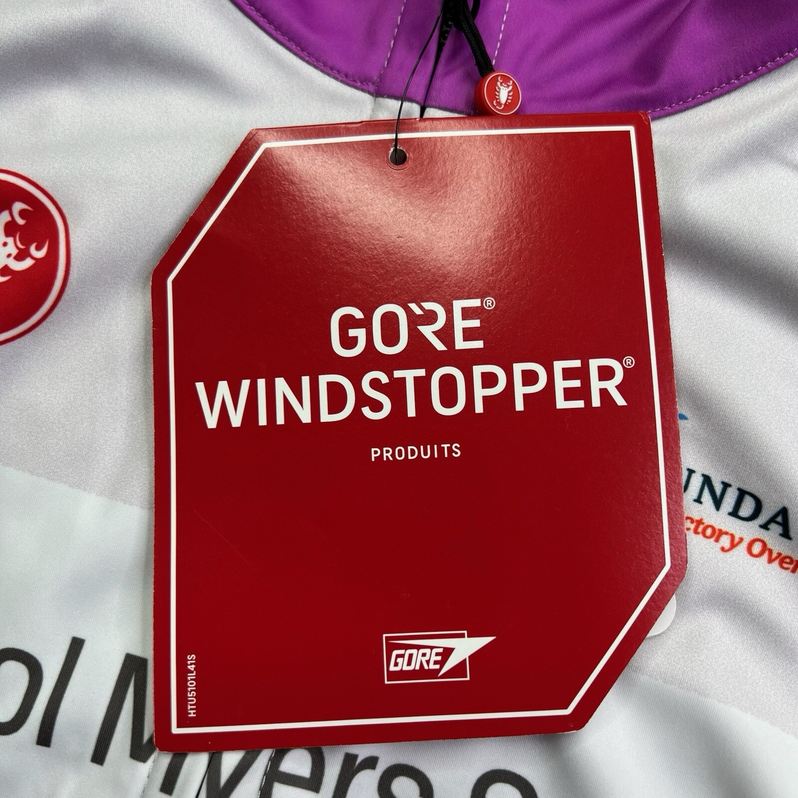 Castelli Wind Stopper Goretex Infinium Cycling Vest Size XL Coast To Coast NEW