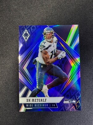 2020 Panini Phoenix DK Metcalf Blue #99 Seattle Seahawks Steelers #d 26/35