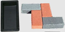 Stampo cemento matrice Forma Mattone vialetto giardino 20x10x6