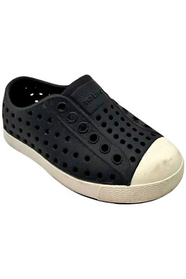 Native Shoes Toddlers' Jefferson Slip-on Sneakers Jiffy Black/White