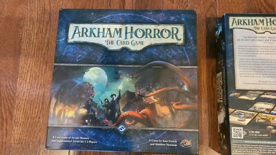 Arkham Horror: The Card Game - LCG - Core Set Replacement Rules Manuals and  Box | eBay