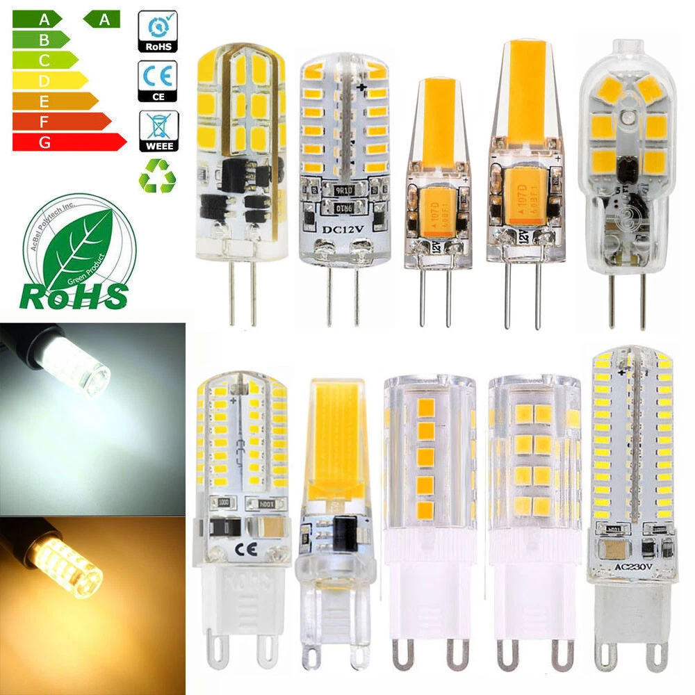 G9 220V G4 12V LED Bulb 3W 5W 6W 10W Capsule Lamps Corn Bulb Dimmable | eBay