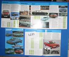 N°4289 /  Austin Rover : mini ,metro, montego, maestro / catalogue gamme  1985