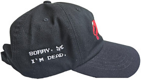 Monster Party Embroidered Dad Hat Cap Retro Gaming Vintage 80s Bandai NES