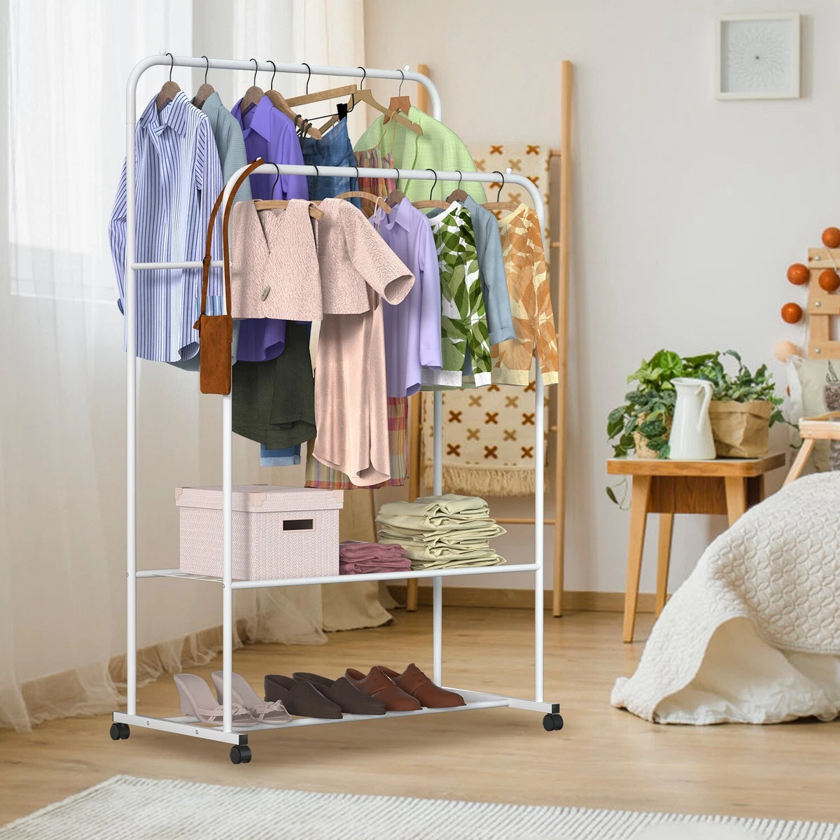 Clothes rail with shoe rack » Create an overview