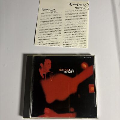 Lee Konitz   Motion (CD, 1990) pocj-1848 Japan