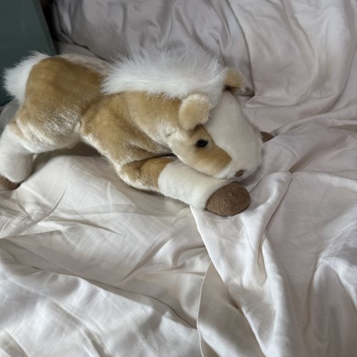 BREYER Plush Horse Tan Stuffed Animal EUC - Picture 2 of 7