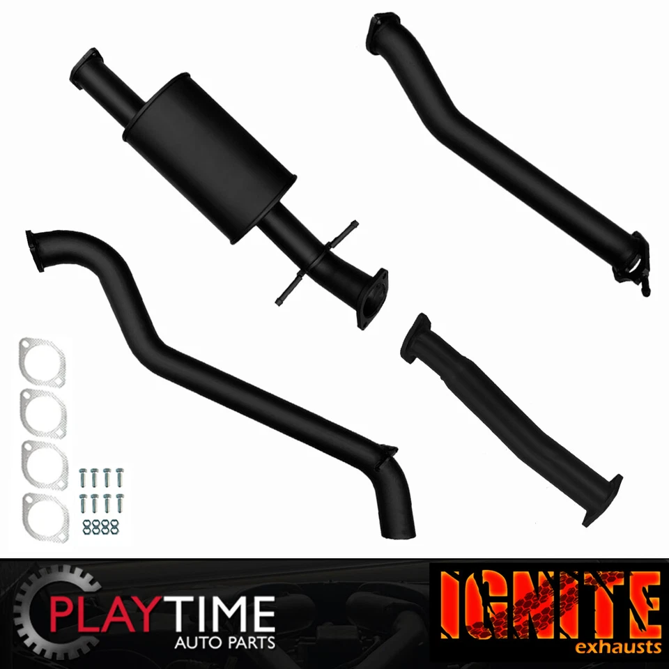 3 Inch DPF Back Exhaust For PX2 PX3 Ranger Exhaust 3.2L 09/2016-'21 Muffler BLK