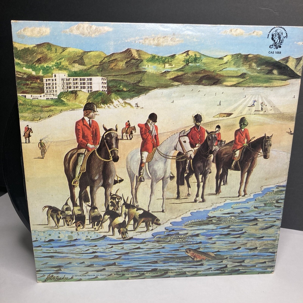 Genesis Foxtrot 1972 Charisma Pink Madhatter German Gate Fold