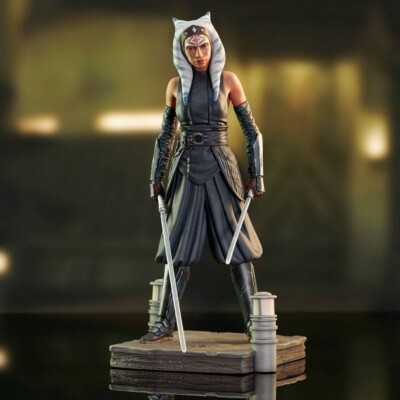 Gentle Giant Star Wars The Mandalorian Milestone Statue Ahsoka Tano 25 cm OVP !