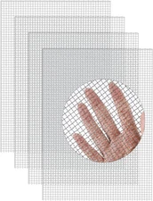 4Pack 5Mesh 10'' X 14'' Wire Mesh Screen, 304 Stainless Steel Anti-Rusted Mesh S