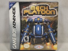 Mech Platoon Game Boy Advance GBA Authentic BOX ONLY
