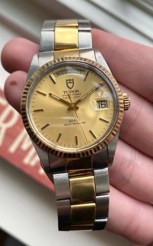 Tudor Oyster Prince Dateday Quickset 