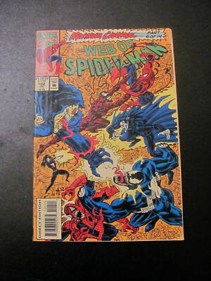 Web of Spider-Man #102 (1993) FN Marvel Comics Maximum Carnage BIN-2419