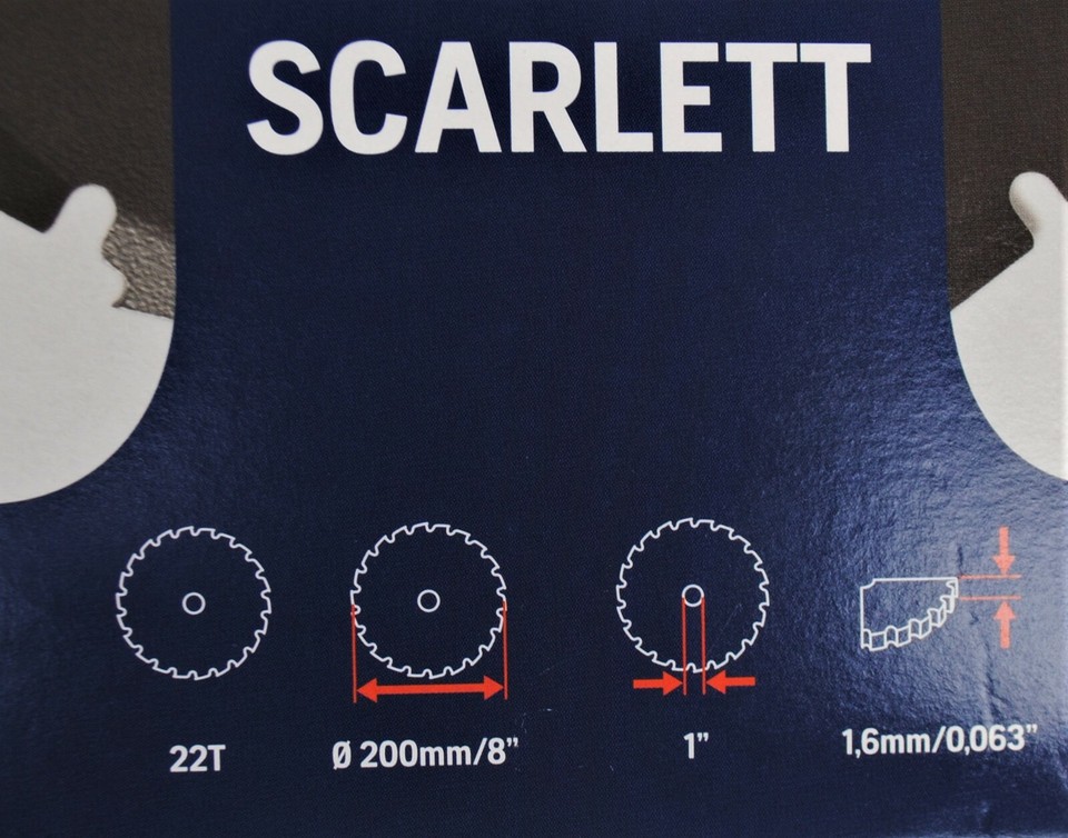 Husqvarna fűrésztárcsa Scarlett 225-24T 355RX, 555RXT kaszákhoz - Fűkasza, bozótvágó