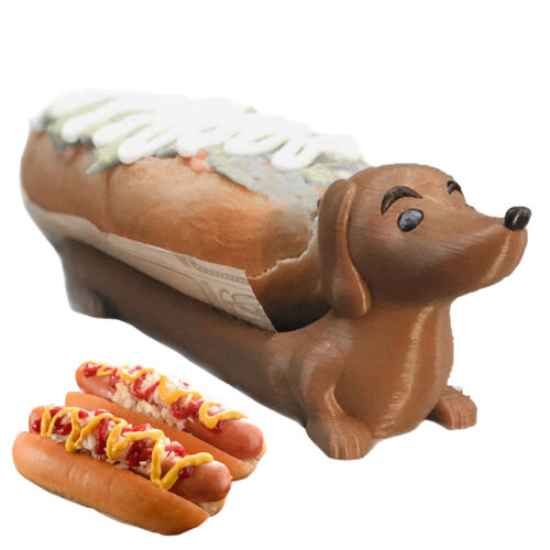 Funny Hot Dogs Serving Tray Dachshund Snack Hot Dog Holder Dachshund Tray